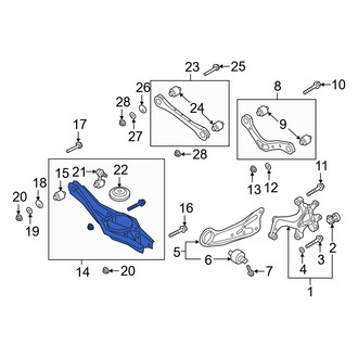 Kia OE - Front Left Suspension Control Arm