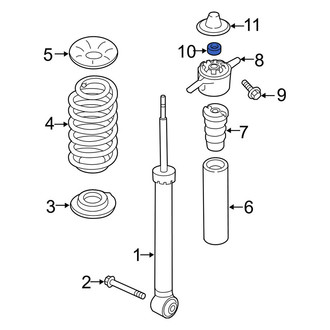 Kia OE - Suspension Shock Absorber Nut