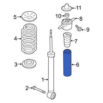 Kia OE - Rear Suspension Shock Absorber Bellows