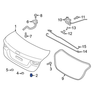 Kia OE - Rear Deck Lid Stop Buffer