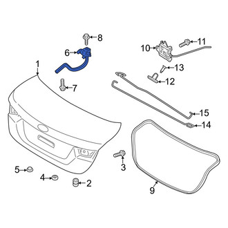 Kia OE - Rear Left Deck Lid Hinge