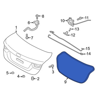 Kia OE - Rear Deck Lid Seal