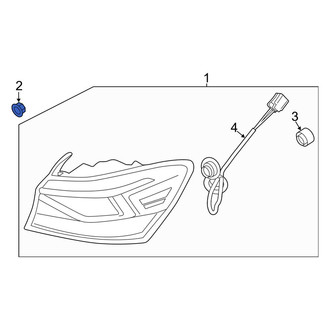 Kia OE - Tail Light Nut