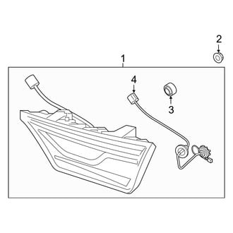 Kia OE - Rear Lamps - Backup Lamps (With LED)