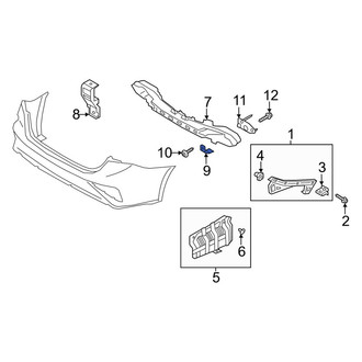 Kia OE - Lower Bumper Impact Bar Bracket