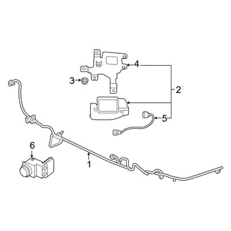 Kia OE - Rear Bumper - Electrical Components