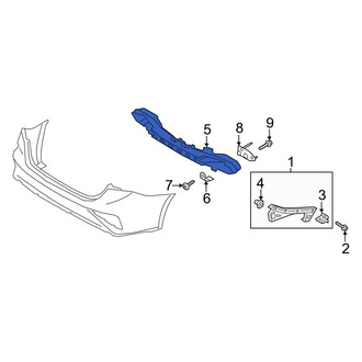Kia OE - Rear Bumper Impact Bar