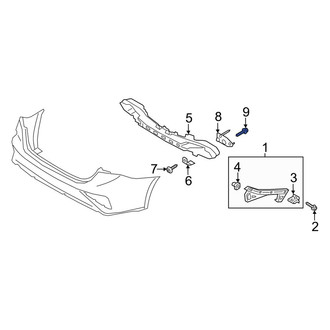 Kia OE - Bumper Impact Bar Bolt