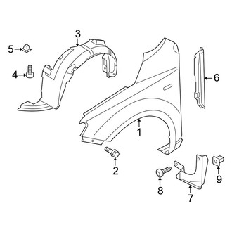 Kia OE - Fender - Exterior Trim