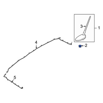 Kia OE - Radio Antenna Base Nut