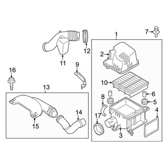Kia OE - Engine / Transaxle - Air Intake (2.0L)