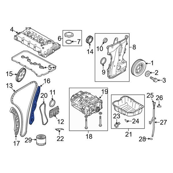 Engine Timing Chain Guide