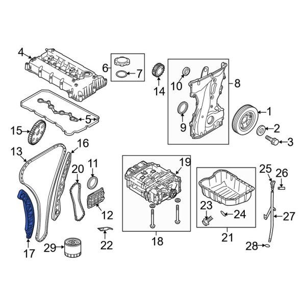 Engine Timing Chain Tensioner