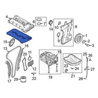 Kia OE - Engine Valve Cover Gasket