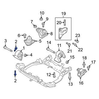 Kia OE - Front Engine Mount Bolt