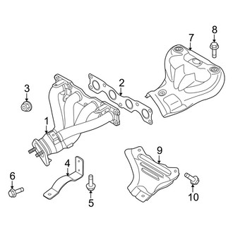 Kia OE - Exhaust System - Manifold (Federal Emissions), (2.0L)