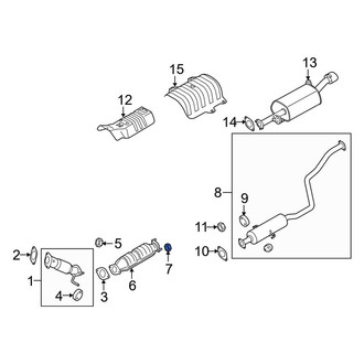 Kia OE - Exhaust Flange Nut