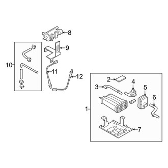 Kia OE - Emission System - Emission Components (EX / SX)