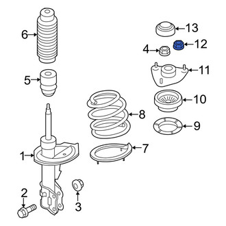 Kia OE - Suspension Strut Mount Nut