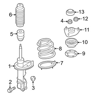 Kia OE - Front Suspension - Struts & Components