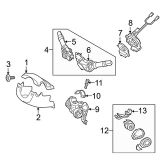Kia OE - Steering Column - Shroud, Switches & Levers