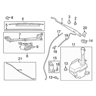 Kia OE - Windshield - Wiper & Washer Components