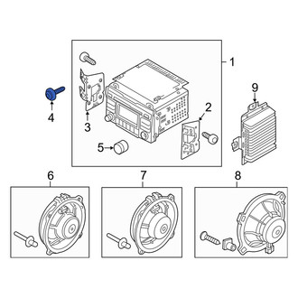 Kia OE - Radio Screw