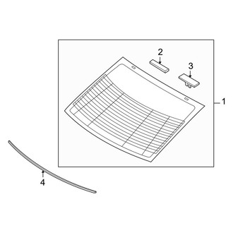 Kia OE - Back Glass