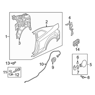 Kia OE - Quarter Panel & Components