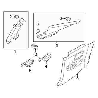 Kia OE - Quarter Panel - Interior Trim