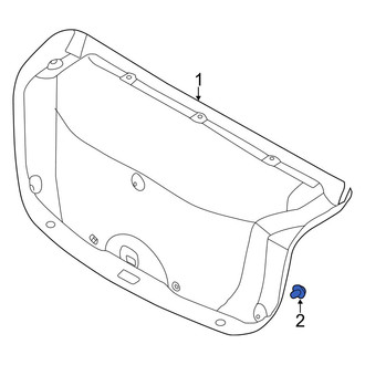 Kia OE - Deck Lid Trim Clip