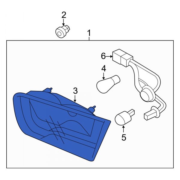 Tail Light Housing