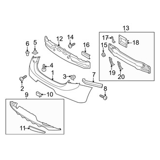 Kia OE - Rear Bumper - Bumper & Components