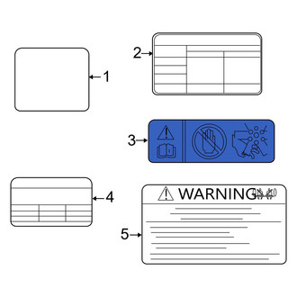Kia OE - Caution Label