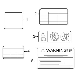 Kia OE - Information Labels - Labels