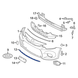 Kia OE - Front Valance Panel