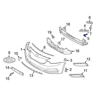 Kia OE - Right Inner Headlight Mounting Bolt