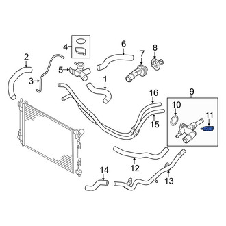 Kia OE - Engine Coolant Temperature Sensor