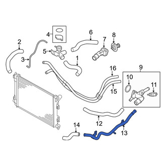 Kia OE - Engine Coolant Pipe