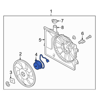 Kia OE - Engine Cooling Fan Motor