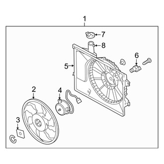 Kia OE - Cooling Fan (2.0L)