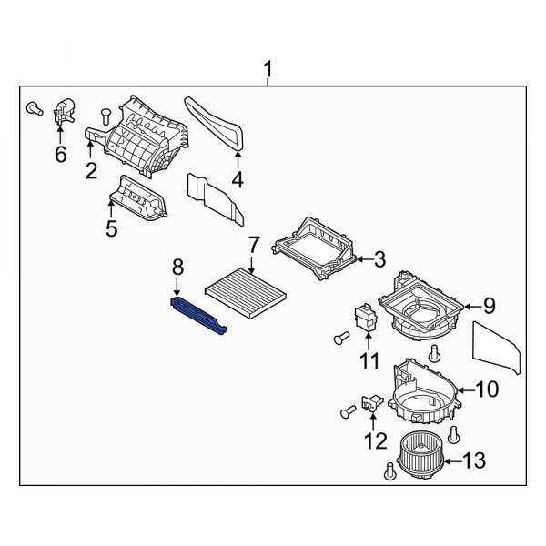 Cabin Air Filter Cover