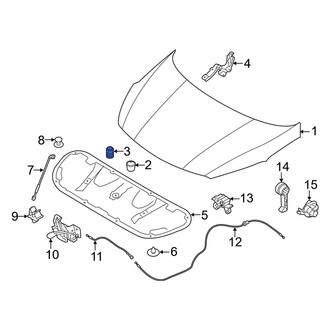 Kia OE - Rear Liftgate Stop Bumper