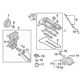 Kia OE - Engine / Transaxle - Engine Parts