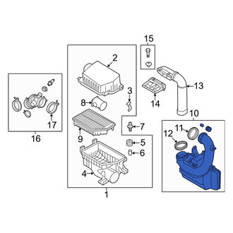 Kia OE - Engine Air Intake Resonator