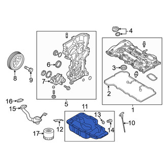 Kia OE - Engine Oil Pan