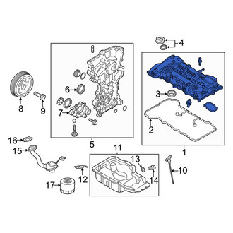 Kia OE - Engine Valve Cover