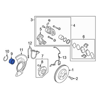 Kia OE - Front Wheel Bearing