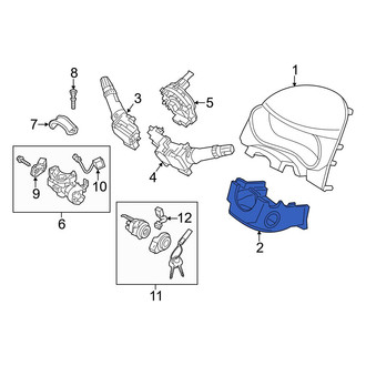 Kia OE - Lower Steering Column Cover