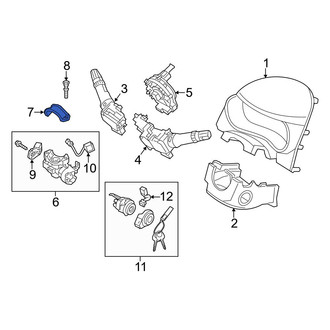Kia OE - Ignition Lock Housing Clamp